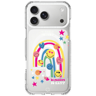 HI-SHIELD Stylish Magsafe Shockproof Case รุ่น Happy Smile1 [iPhone17/iPhone16/iPhone15/iPhone14] - 