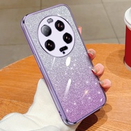 For Xiaomi 13 Ultra Case Electroplating Soft Glitter TPU Cellphone Back Cover Luxury Xiaomi 13Ultra Phone Casing