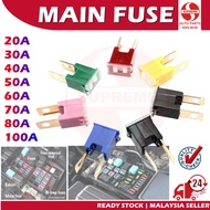 S2U Vehicle Main Fuse Car Toyota Honda Proton Perodua Nissan 20A 30A 40A 50A 60A 70A 80A 100A Fius Kaki Kereta