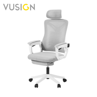 Vusign เก้าอี้ออฟฟิศ เก้าอี้สำนักงาน เก้าอี้ทำงาน เก้าอี้ รับน้ำหนักได้ 150KG ปรับความสูงได้ หมุนได้