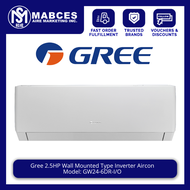 Gree 2.5HP Wall Mounted Type Inverter Aircon GW24-6DR-I/GW24-6DR-O