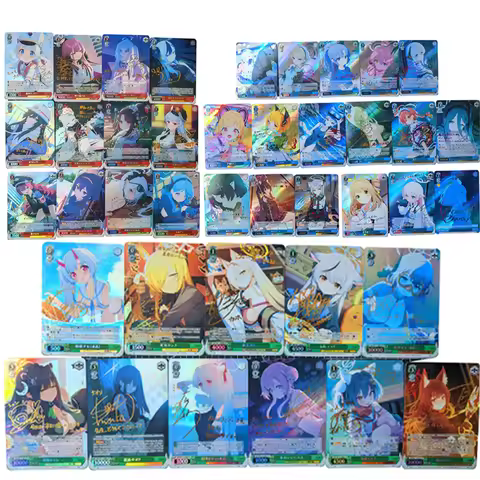 12Pcs/set Anime WS Collection Card Azur Lane IJN Taiho HMS Cheshire IJN Atago Signature Card Bronzin