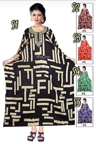 [EXCLUSIVE] Baju Kelawar (Kaftan Dubai) Free Size/Plus Size Baju Tidur Design Lawa Dan Murah Viral  Hingga 5XL