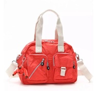 KIPLING SHOP ของแท้เบลเยี่ยม กระเป๋าถือสะพาย Kipling Defea Coral Rose