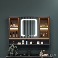 《Delivery within 48 hours》Storage Cabinet Storage Towel Bar Bathroom Bathroom with Separate Light with Smart Mirror Bathroom Mirror Cabinet Dressing Mirror EMCH