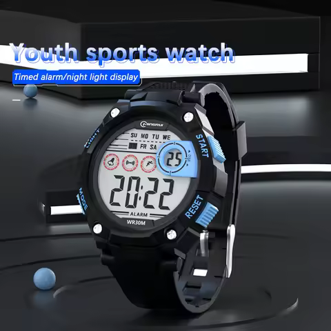 UTHAI CE148 New student electronic watch, junior high school boys' watch, waterproof and anti drop s