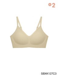 Sabina เสื้อชั้นใน Seamless Fit รุ่น Soft Collection รหัส SBXK127 สีเนื้อเข้ม