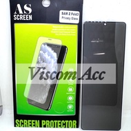 Tempered glass spy samsung z fold 3 dark glass/ spy z fold 3/