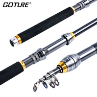 Goture คันเบ็ดตกปลา ยืดสไลด์ ขนาด 1.8m/ 2.1m/ 2.4m/ 2.7m จัดส่งจากไทย