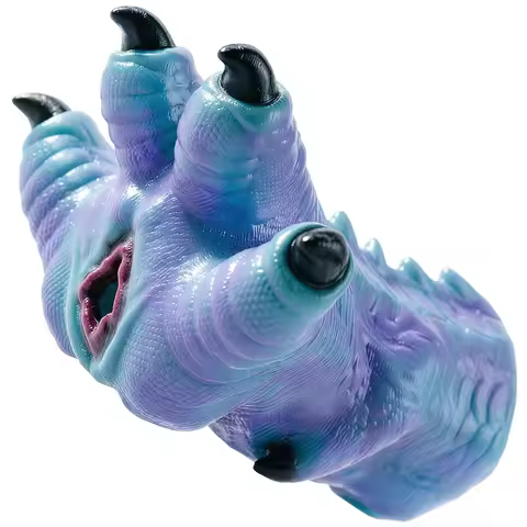 SHAZ Claw Hidden Pocket Pussy Stroker Dragon Fantasy Silicone Male Masturbator Artificial Monster Va