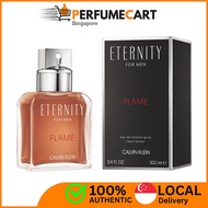 Calvin Klein Eternity Flame Edt For Men 100ML / 100ML Tester [Brand New 100% Authentic Perfume Cart]