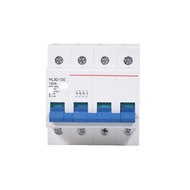 AC HL30-100 Small Isolation Switch DZ47G 63A 100A 125A Air 1P 2P 3P 4P Vacuum Circuit Breaker 1Pcs(4