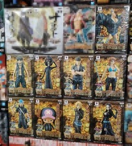 One Piece 海賊王Film Gold DXF景品 Grandline Men Lady 路飛、卓洛、山治、奈美、魯賓、烏索普、布魯克、索柏 、芬奇 (1 set 9隻)