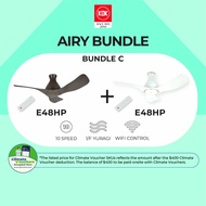 [NEA Climate Voucher $400] KDK Airy Bundle C (E48HP + E48HP)