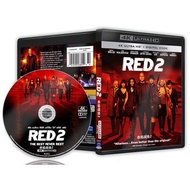 [English][Ready Stock] Blu-ray HD Movie 4K UHD 1080P Red 2