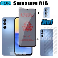 3in1 Samsung A16 Anti-Spy Privacy Tempered Glass for Samsung A06 Screen Protector + Lens Protective 