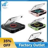 Portable CD Player Bluetooth Speaker,LED Screen, Stereo Player, Wall Mountable CD Music Player with FM Radio