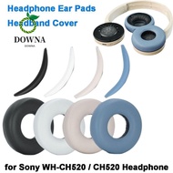 DOWNA 1Pair Headphone Ear Pads, Replacement Sponge Foam Headset Earmuff, Protein Leather Headphone H