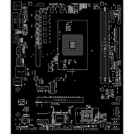 Boardview GA-B450M GAMING circuit diagram rev 1.0 GA B450M GAMING