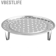 VBESTLIFE Steaming Rack  Stainless Steel Steamer Tray Water Separated Pot Grate Household Kitchen St