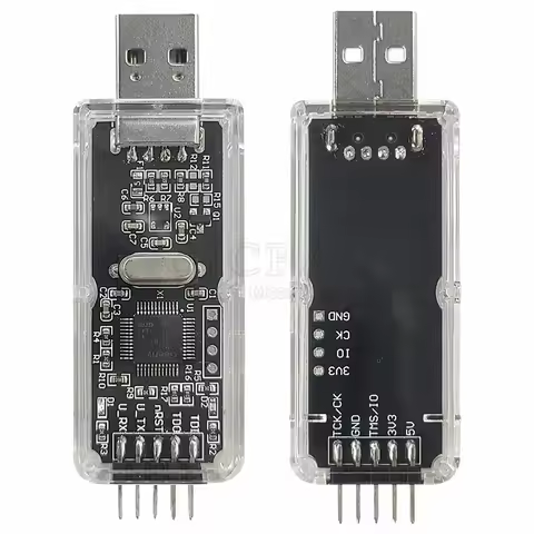 USB Emulator STM32 NRF51 52 Debugger for CMSIS-DAP DAP-Link-Downloader JTAG SWD Serial Port Open Sou