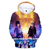 New Cartoon Naruto Hoodies Popular Hooded Anime Naruto Mens Clothes