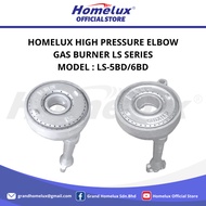 Homelux High Pressure 5BD / 6BD Elbow (Complete Set) / LS-5BD / LS-6BD / Dapur Tungku