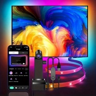 Smart LED TV Backlight Strips With AR Color Sensor - RGB Ambient Lighting For 55-85 Inch Screens, Ap