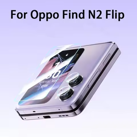 Back Lens Glass Protectors for Oppo Find N2 Flip Phone Camera Protective Glass For Oppo Find N2 Smal