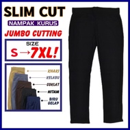 SELUAR SLEK WANITA JUMBO SIZE 914-1# SLIM FIT SLACK PANTS WOMEN URBAN DESIGN SELUAR KERJA WANITA FOR