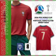 2026 Portugal home player jersey, 2026 FIFA CR7