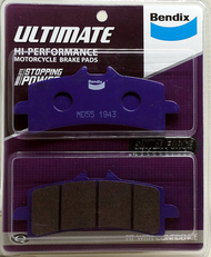 ผ้าเบรคหน้า Bendix HP4 Zx10 L8 Ducati Brembo m4 gprx brake pads sinter force performance up grade คุ