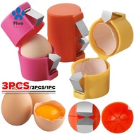 Portable Egg Opener 3PC Handheld Kitchen Egg Shell Opener Egg Shell Crusher Household Egg Shell Sepa