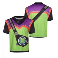 2025 VALORANT GEKKO Cosplay T-shirt 3D Short Sleeve Shirt Halloween Carnival Party Tops