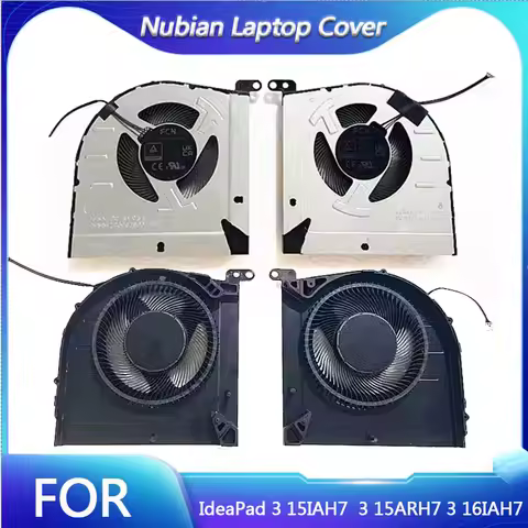 LAPTOP FAN FOR Lenovo IdeaPad 3 15IAH7 / 3 15ARH7 / 3 16IAH7 CPU COOLING FAN 82S900F0ID