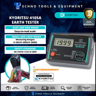 KYORITSU 4105A Digital Earth Tester Multimeter Resistance Meter (With Soft case)