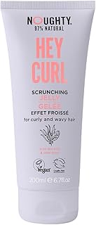 Noughty 97% Natural Hey Curl Scrunching Jelly, Hydrating Frizz Control Formula for Curly and Wavy Ha