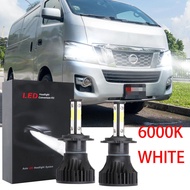 For Nissan Urvan NV350 2014-2017 Replace Halogen (Head Lamp) - 1 Pair Bulbs 4Side LED Headlight Brig