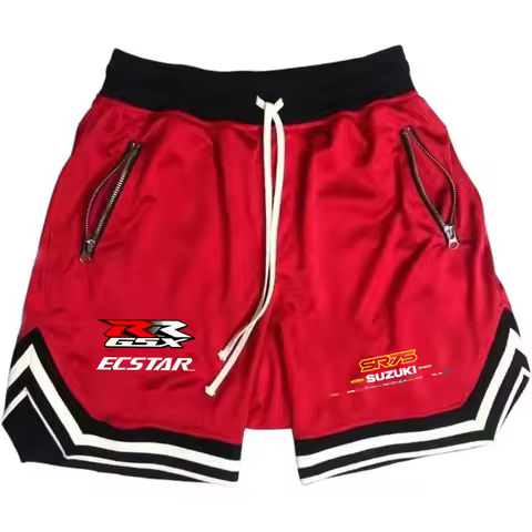 Suzuki Racing Men's Solid Color Sport Pants Fashionable Shorts Style Popular Men's Sportswear for 20