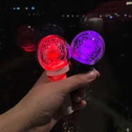 2025 Kpop 2NE1 Mini Light Stick Keychains Creative Laser Lights Keyring Bag Pendant LightStick Key T