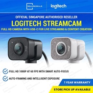 Logitech StreamCam Premium Webcam HD 1080p 60 fps Live Streaming All Colours