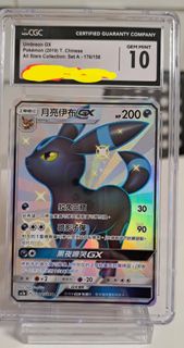 CGC PSA BGS PTCG  POKEMON CARD 月亮伊布 繁中