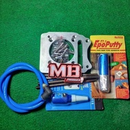 Plendes/Adaptor Swap Blok Kop Fu Untuk Mio Karbu, Nouvo 5TL || STOK TERBATAS!!!
