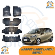SIENTA RUBBER FLOOR CARPET SIENTA CAR RUBBER CARPET/ SIENTA CARPET/ SIENTA CAR CARPET/