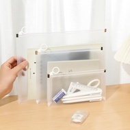 Information Bag Zipper Pull Ring File Waterproof Transparent Folder