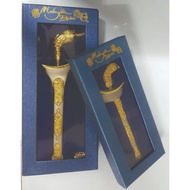 Keris Pewter Gold with Gift Box