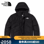 北面（The North Face）TheNorthFace北面羽绒服男户外鹅绒保暖防泼水22上新|4NEN JK3/黑色 XL/180