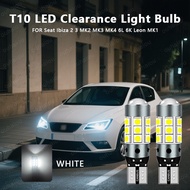 2pcs For Seat Ibiza 2 3 MK2 MK3 MK4 6L 6K Leon MK1 1M 1P Toledo Inca Altea Alhambra LED Clearance Li