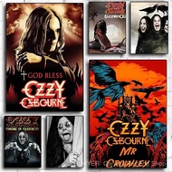 VDA4 Vintage Singer O-Ozzy Osbourne Poster High Quality Print Home Decor Wall Art Mural Room Bar Dec