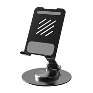 BOMO MALL Mobile Phone Holder Convenient Tablet Holder Foldable Mobile Phone Stand Adjustable 360° Rotating Holder for Phones Tablets Stable Support Bracket